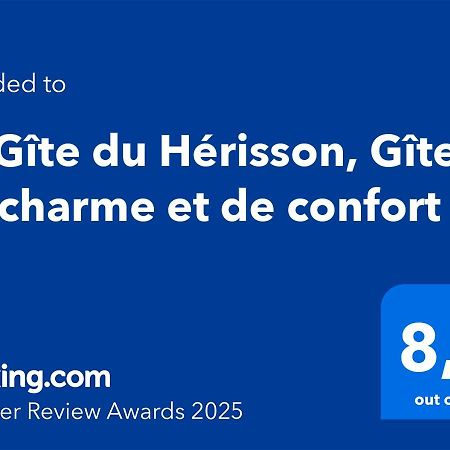 Le Gite Du Herisson, Gite De Charme Et De Confort Le Menoux Esterno foto